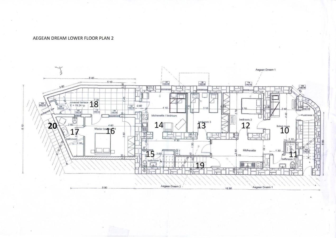 Aegean Dream 1 And Aegean Dream 2 Apartment Agia Marina  Ngoại thất bức ảnh